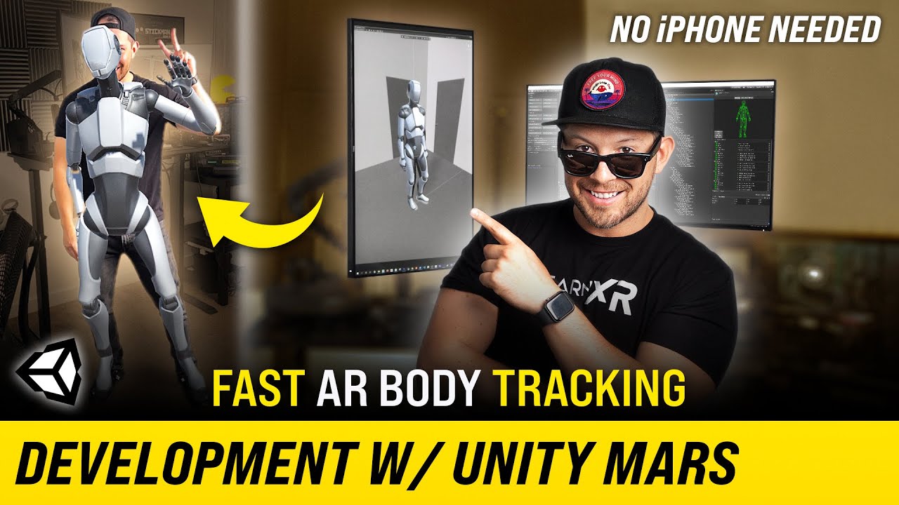Fast AR Body Tracking Development With Unity MARS