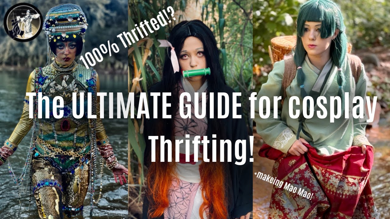 The ULTIMATE guide for Cosplay Thrifting￼￼ + Becoming ￼Mao Mao 
