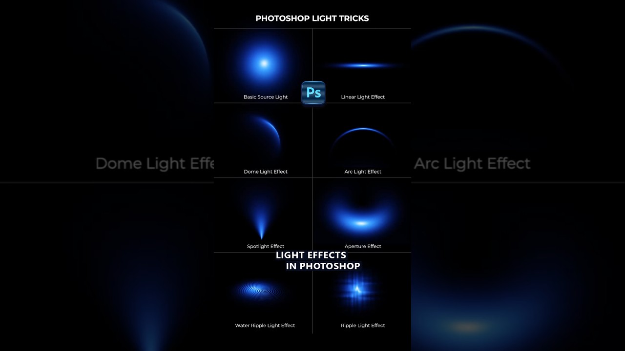 Photoshop Light Tricks - How to make Lights in Photoshop