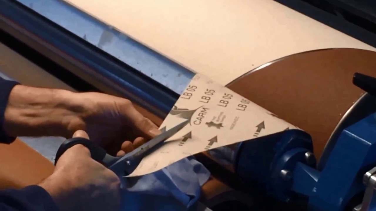 🎬 Learn How to Wrap Buffing Paper the Right Way – A Practical Guide for Tannery Operators