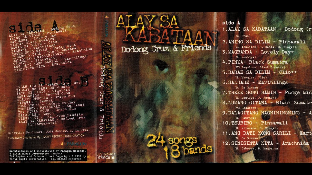 Alay sa Kabataan: Dodong Cruz & Friends Full Album [Cassette Tape]