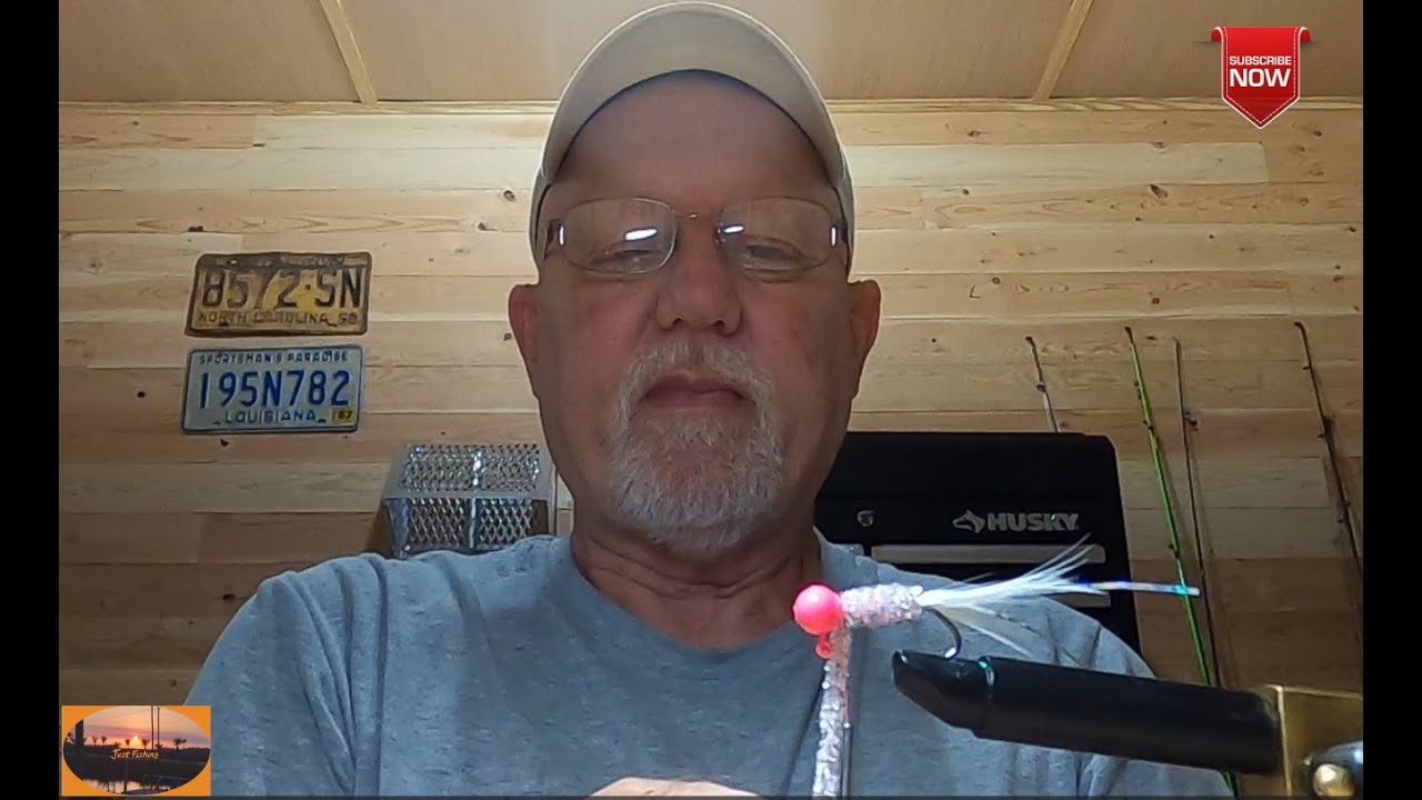 Crappie Jig Using Neck Hackle