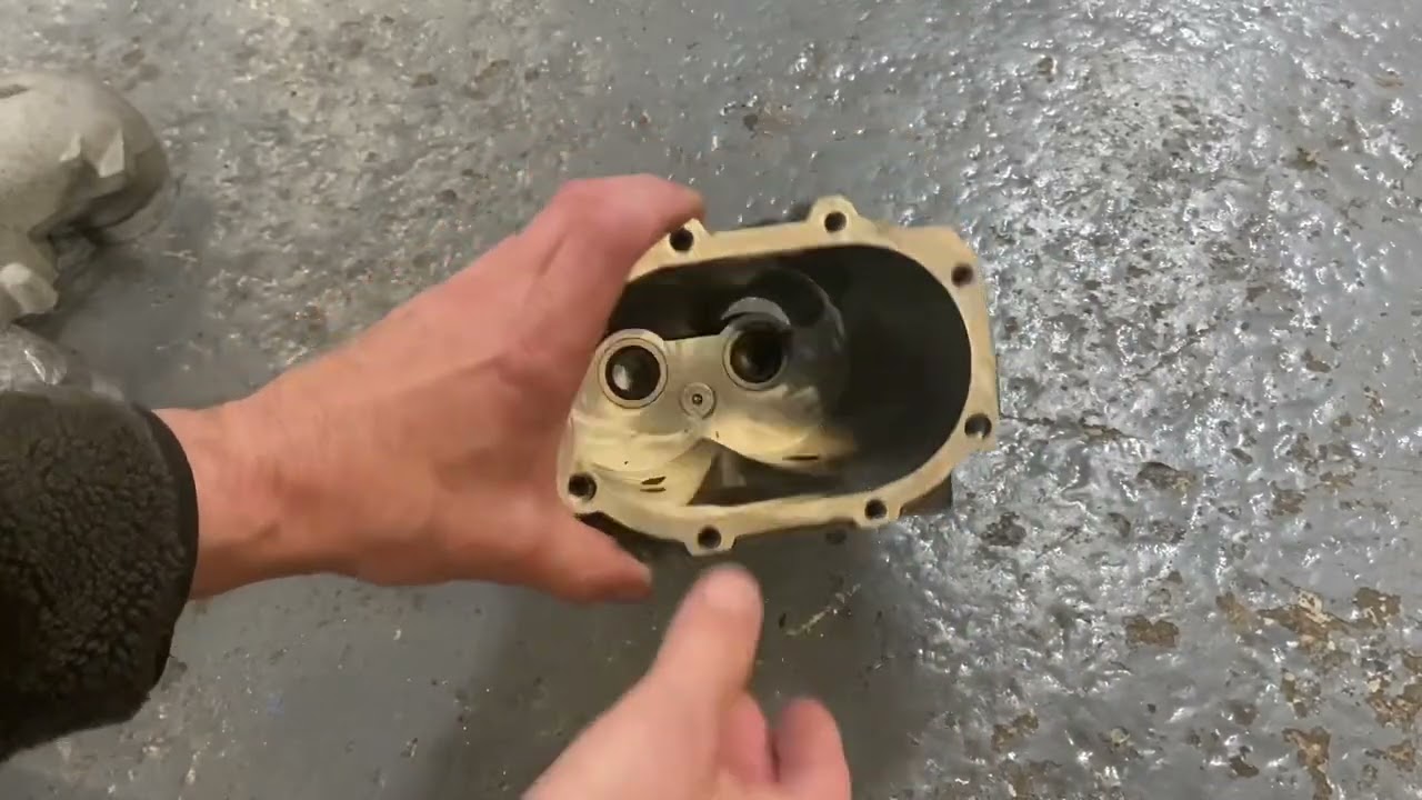 Vmaxscart DIY Supercharger kit cast section fitting for the Eaton M65 supercharger.