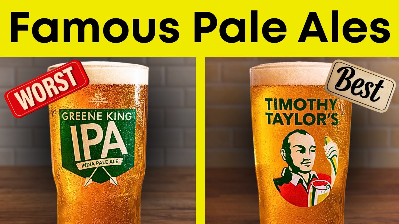 20 Famous British Pale Ales RANKED Worst to Best