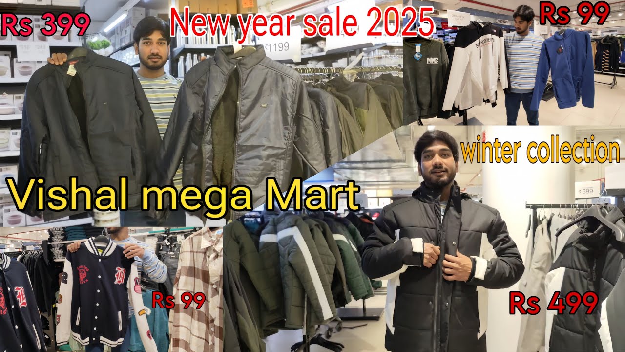 Vishal mega mart winter collection || 50% OFF || vishal mega mart today's offer