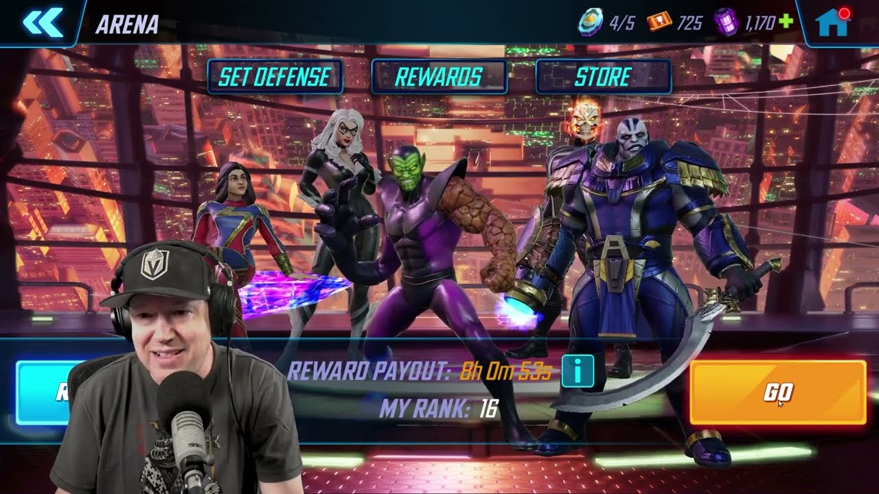 РАЗБЛОКИРОВАННЫЙ СУПЕР СКРУЛЛ - WOW - MARVEL Strike Force - MSF