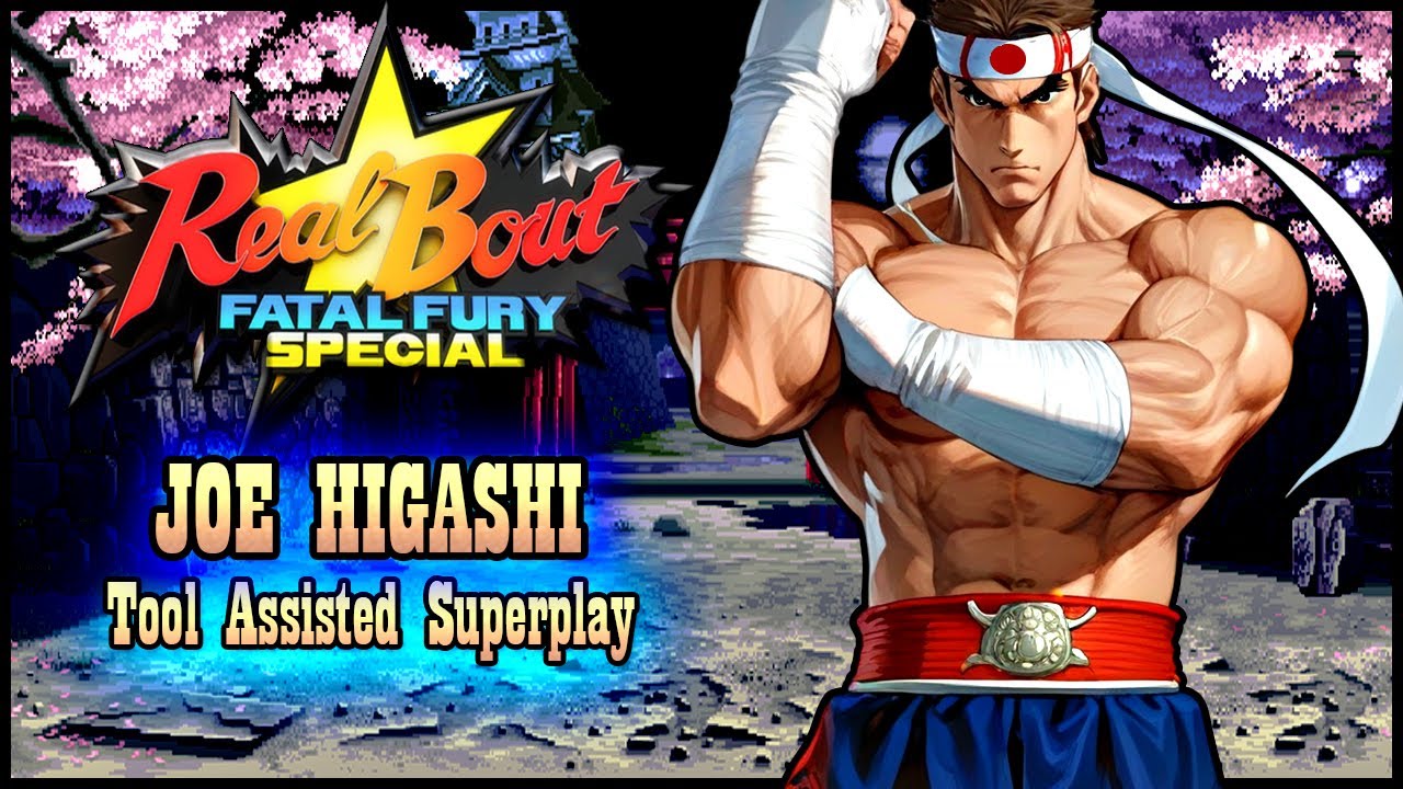 【TAS】REAL BOUT FATAL FURY SPECIAL - JOE HIGASHI (WITH RED LIFE)