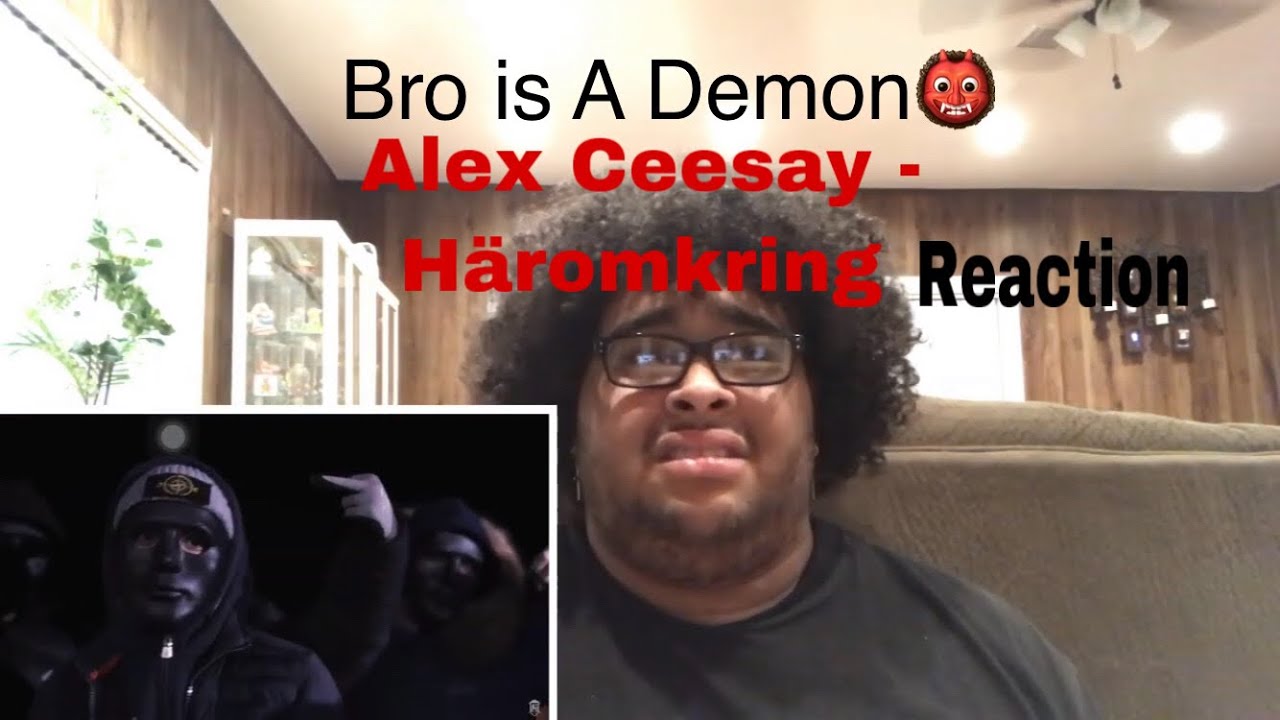 Reaction To Swedish Rap/Hip Hop - Alex Ceesay - Häromkring (Translated)
