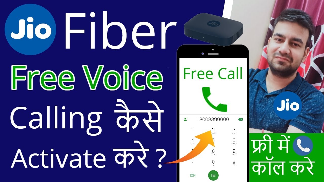 Jio Fiber 😃 Unlimited Free Voice Call Using Jio Call App - How To Make Free Calls With Jio Fiber
