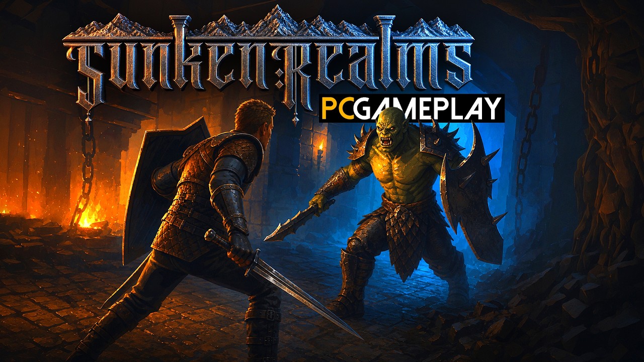 Sunken Realms Gameplay (PC)