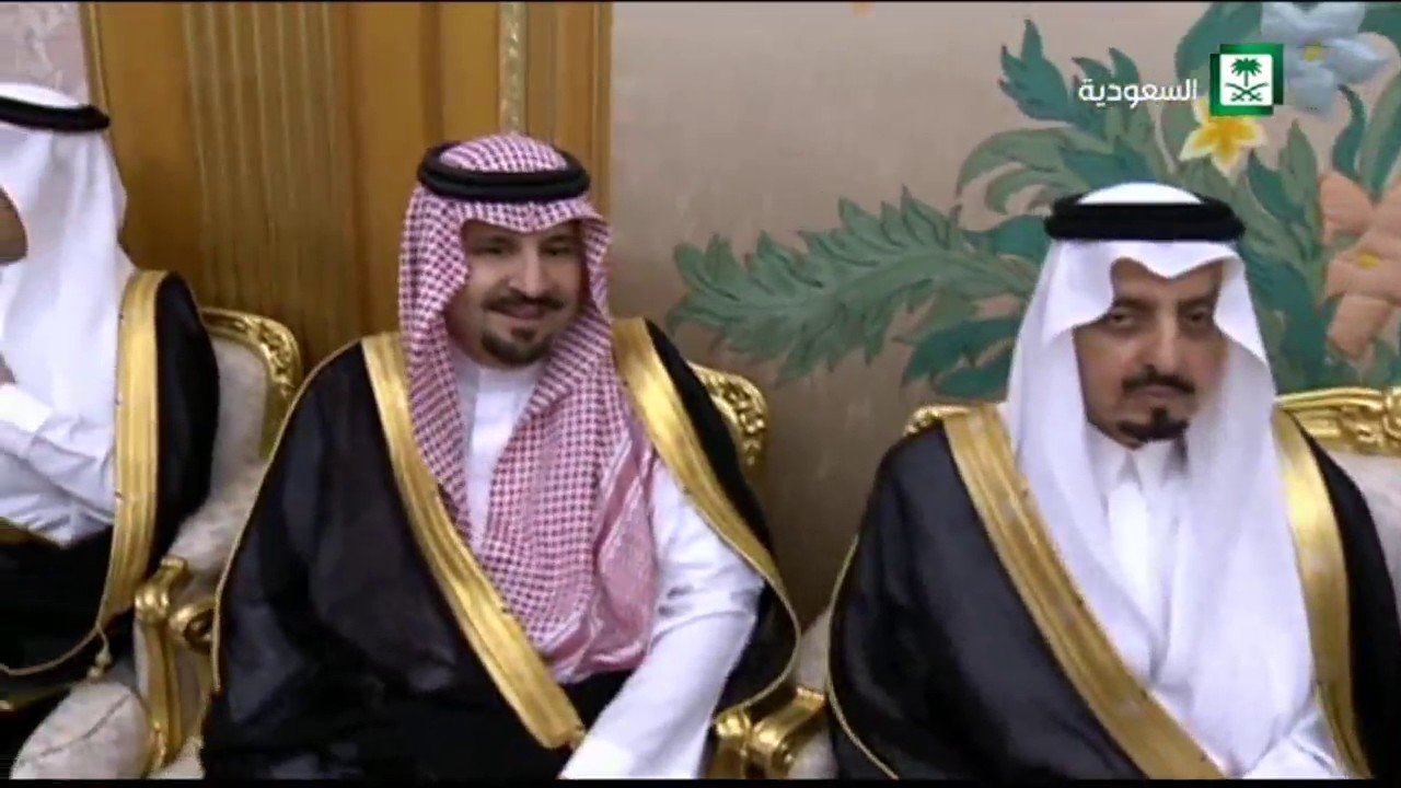 استقبال خادم الحرمين الشريفين لأصحاب السمو أمراء المناطق بمناسبة اجتماعهم السنوي الرابع والعشرين