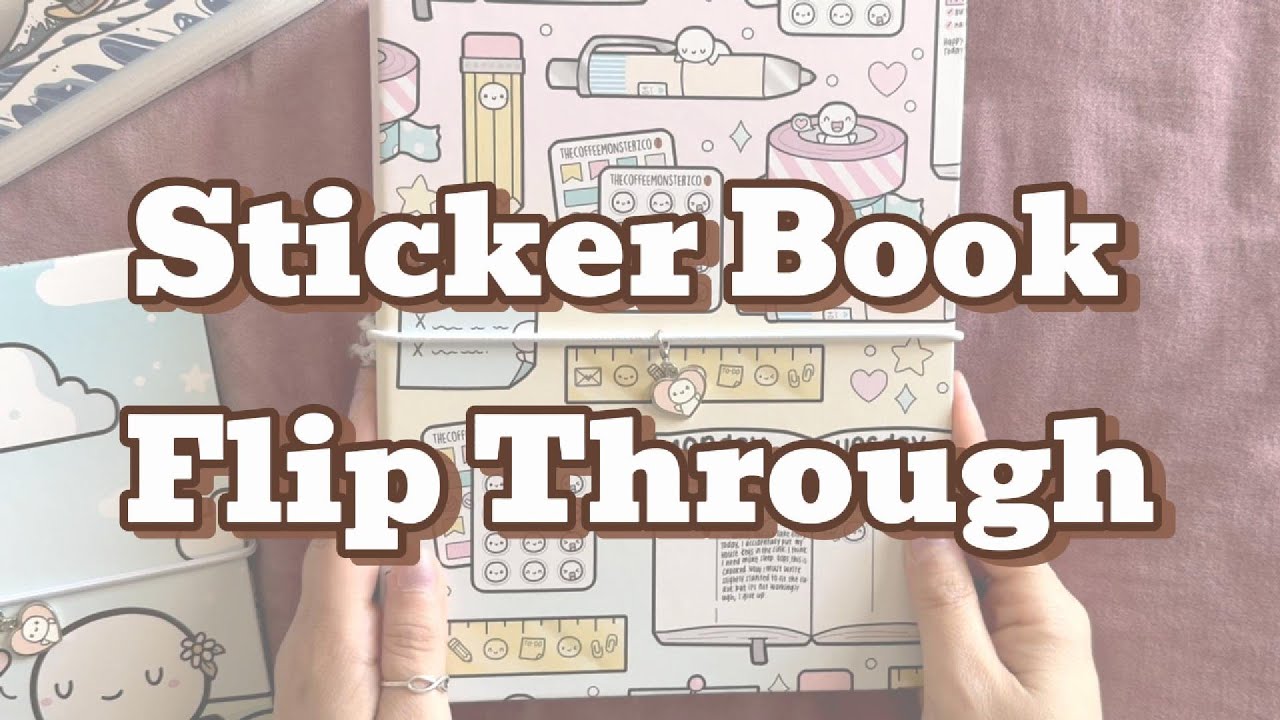 Sticker Book Flip Through | TCMC | TheHoneyBShop