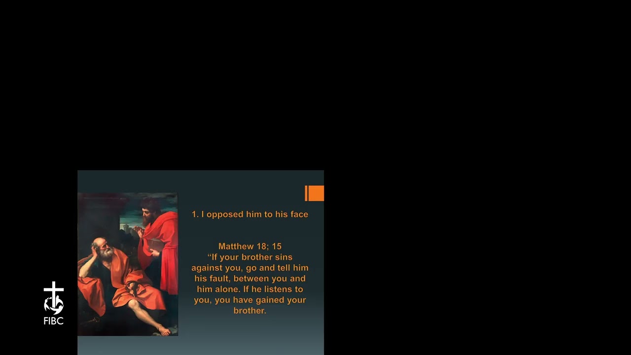 Healing Hypocrisy (Galatians 2:11 – 21)