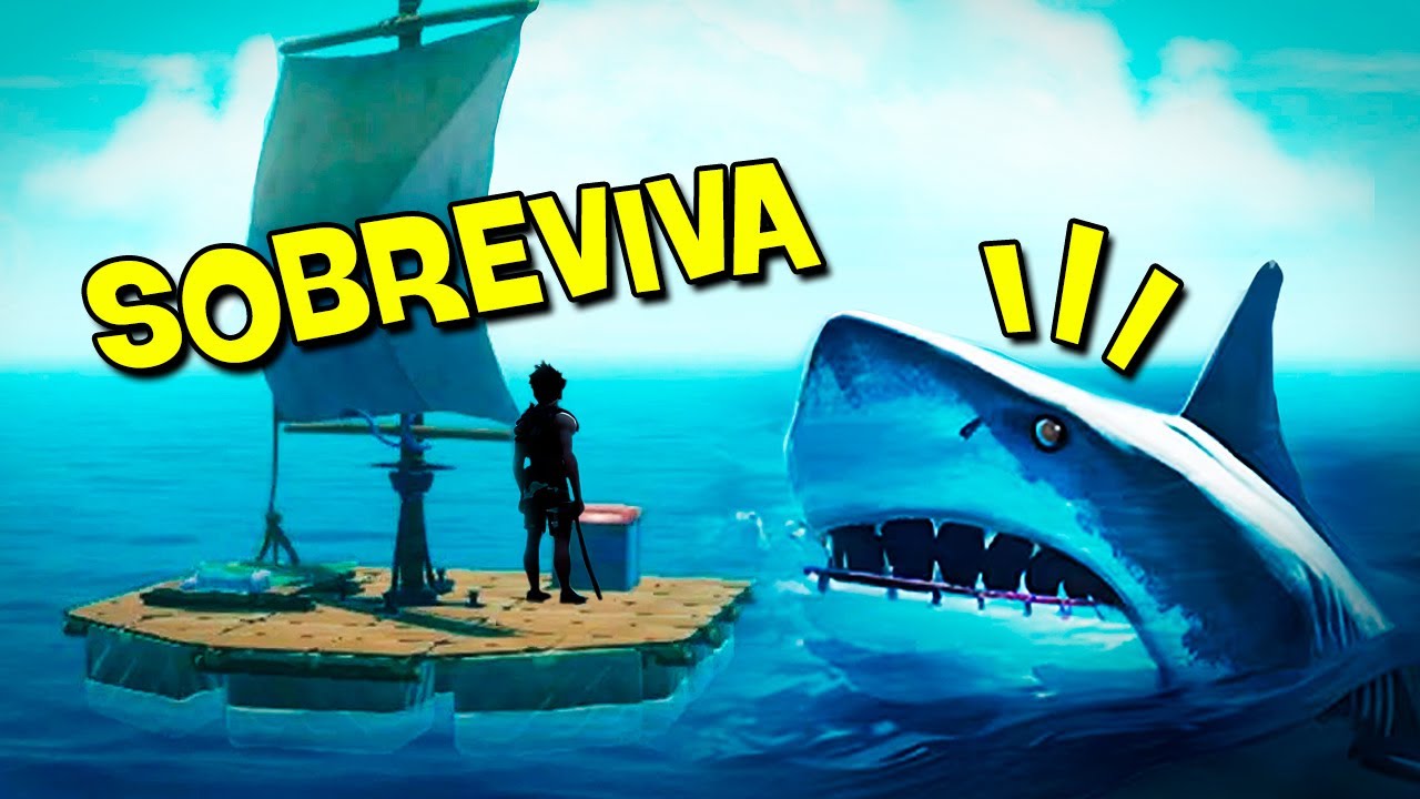 5 JOGOS DE SOBREVIVÊNCIA MEGA DIFERENTÕES 🦈⛏
