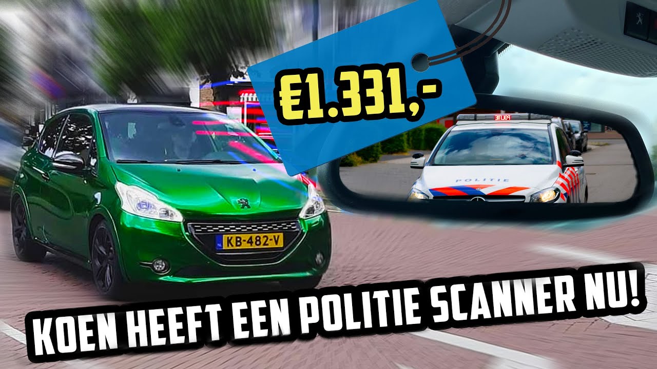 POLITIE SCANNER LATEN INBOUWEN | GTI'S PIMPEN #2