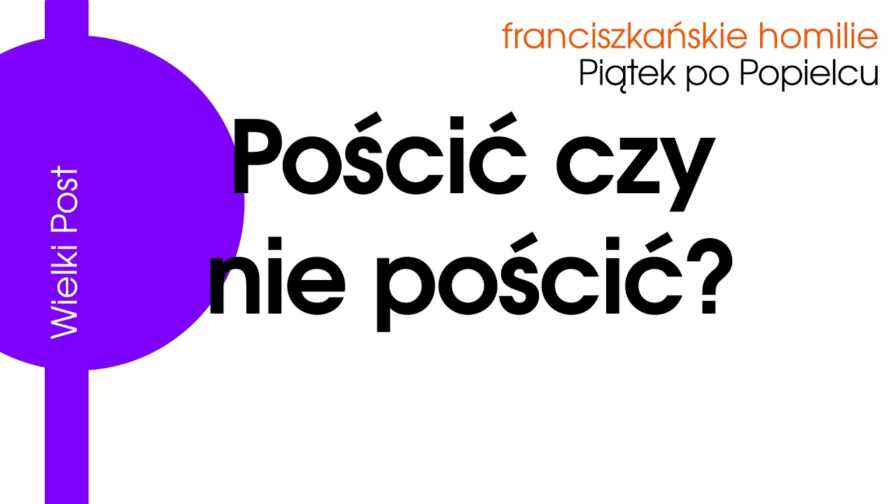 Pościć czy nie pościć? Piątek po Popielcu 2026