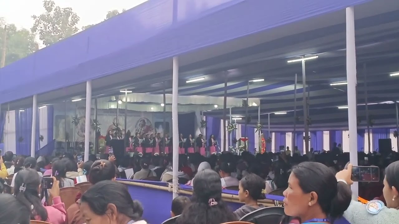Welcome song by Assumption Church, Tikrikilla Mariam Sodality