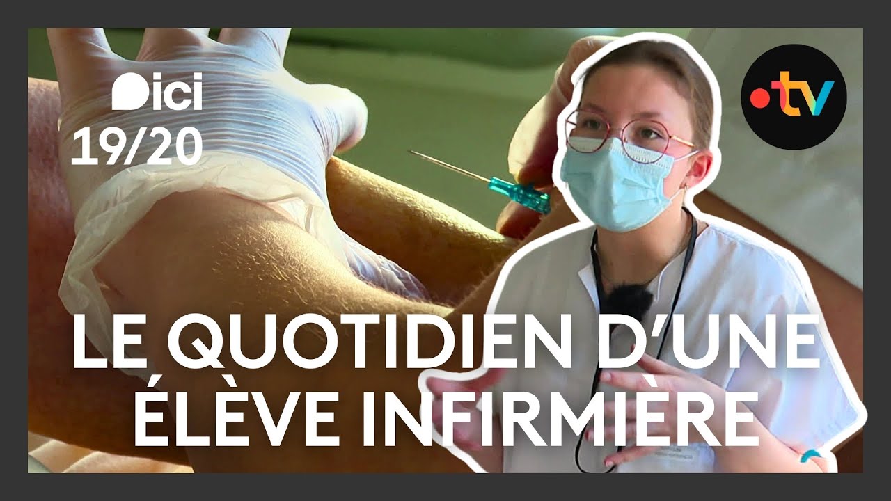 Immersion dans le quotidien d'une &eacute;l&egrave;ve infirmi&egrave;re : entre soins, doutes et vocation