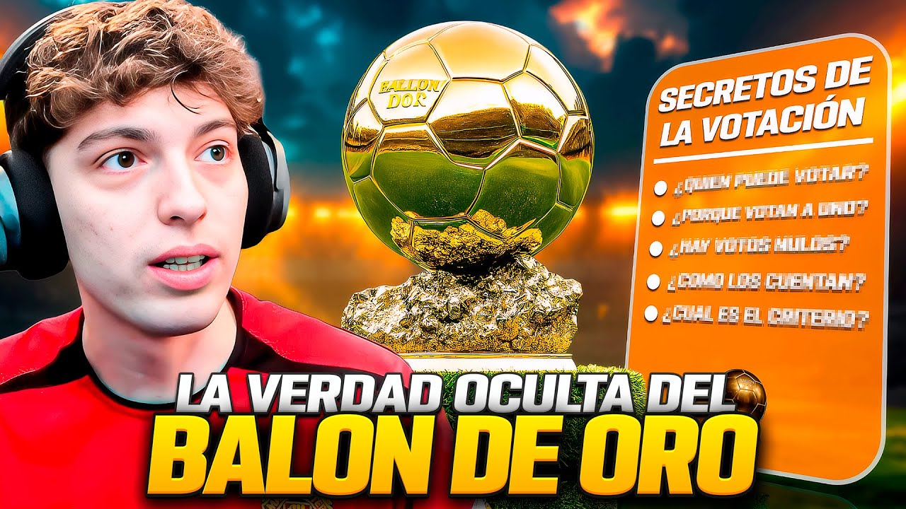 ¿COMO FUNCIONA LA VOTACION PARA EL BALON DE ORO? ¿DEBERIAN CAMBIARLO? REACCION y DEBATE (2025)