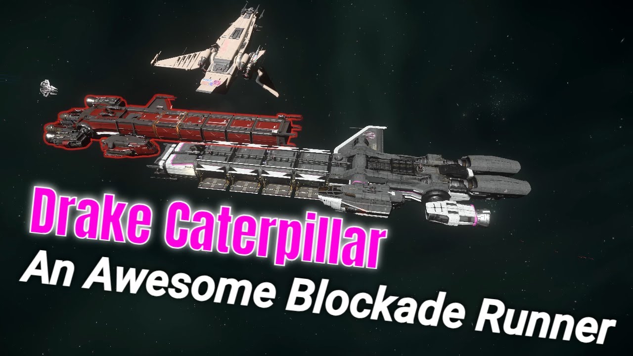 Drake Caterpillar -- An Awesome Blockade Runner | Star Citizen Gameplay 4k