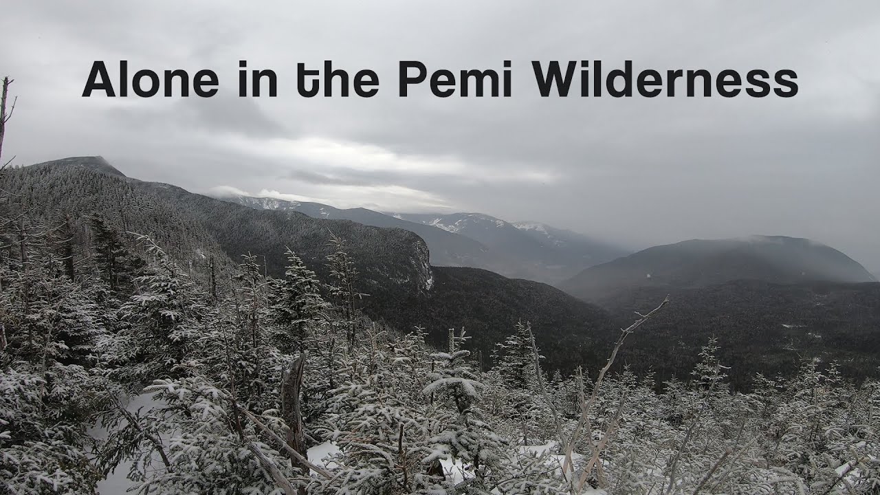 Hammock Camping in Deep Snow - White Mountains Winter Backpacking