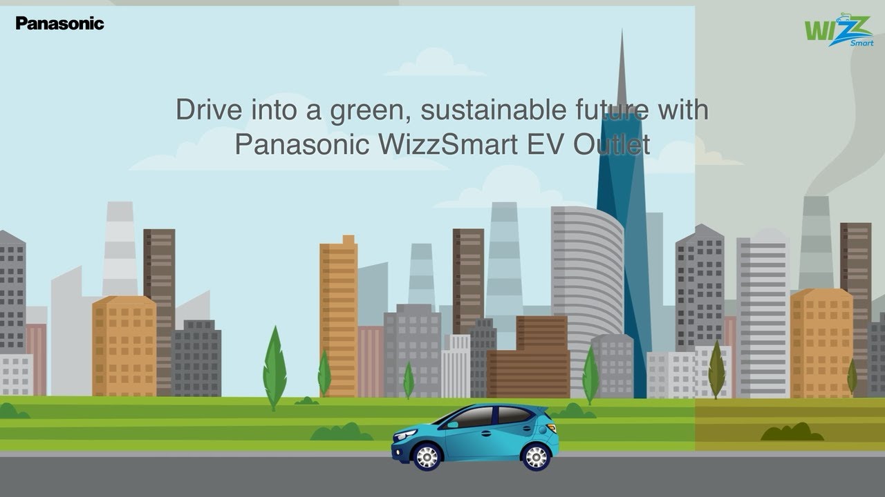 Charge Smarter with Panasonic WizzSmart EV Outlet