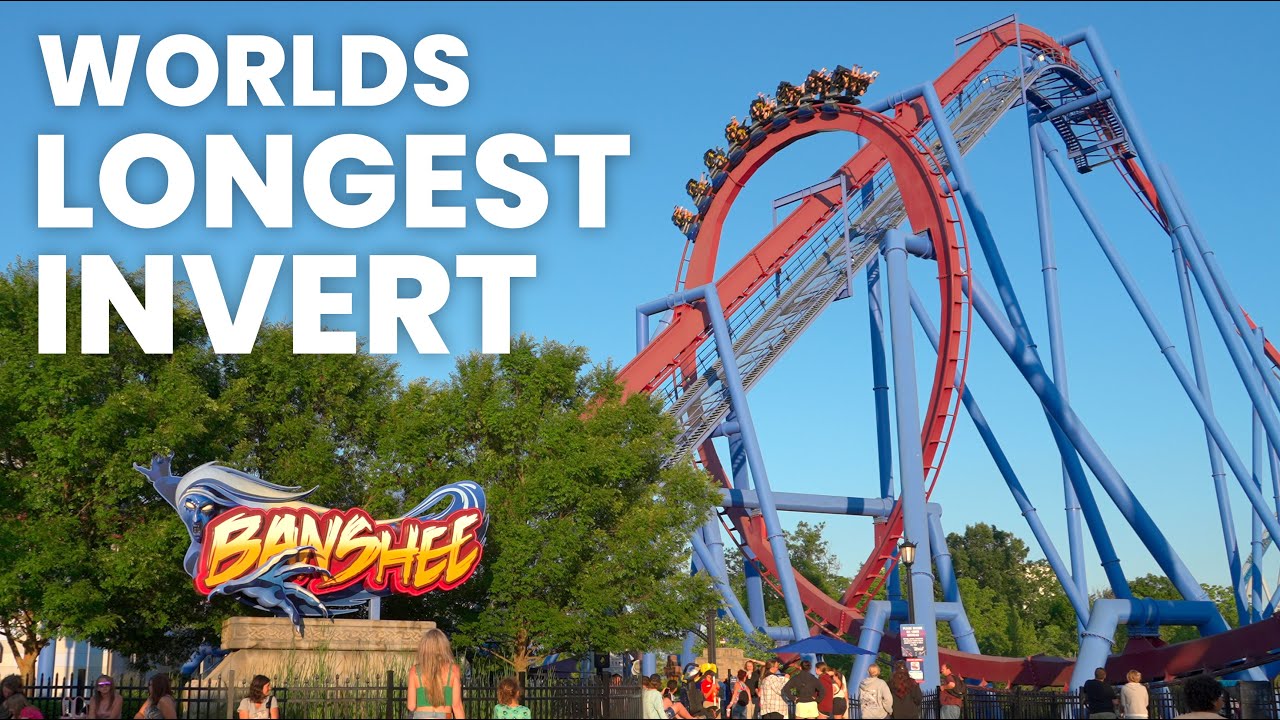 Banshee Review | Kings Island's 24 Million Dollar Inverted Coaster