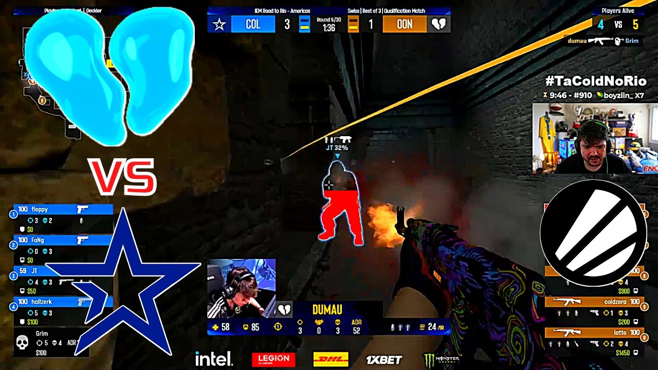 GAULES TRANSMITINDO 00NATION VS COL - IEM ROAD TO RIO 2022 AMERICAS RMR (ANCIENT - MAPA 3 MD3)