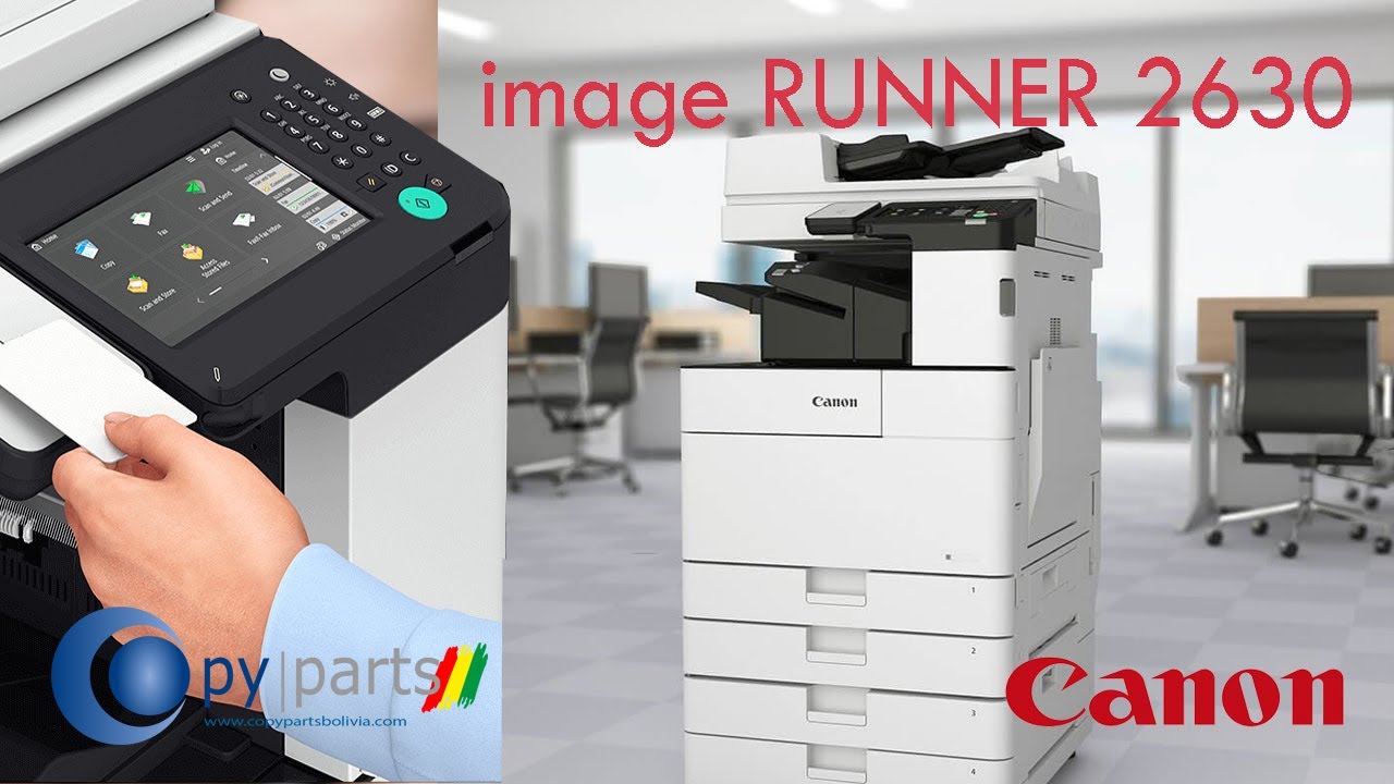 Canon imagen RUNNER 2630 Multifuncional, copiadora, impresora  distribuye Copy Parts Bolivia