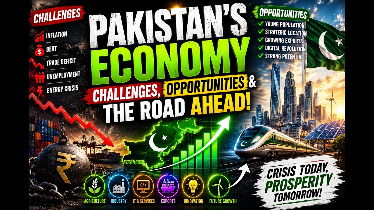 Pakistan's Economy Explained: Challenges, Opportunities & Future | THE TRUTH ABOUT PAKISTAN ECONOMY