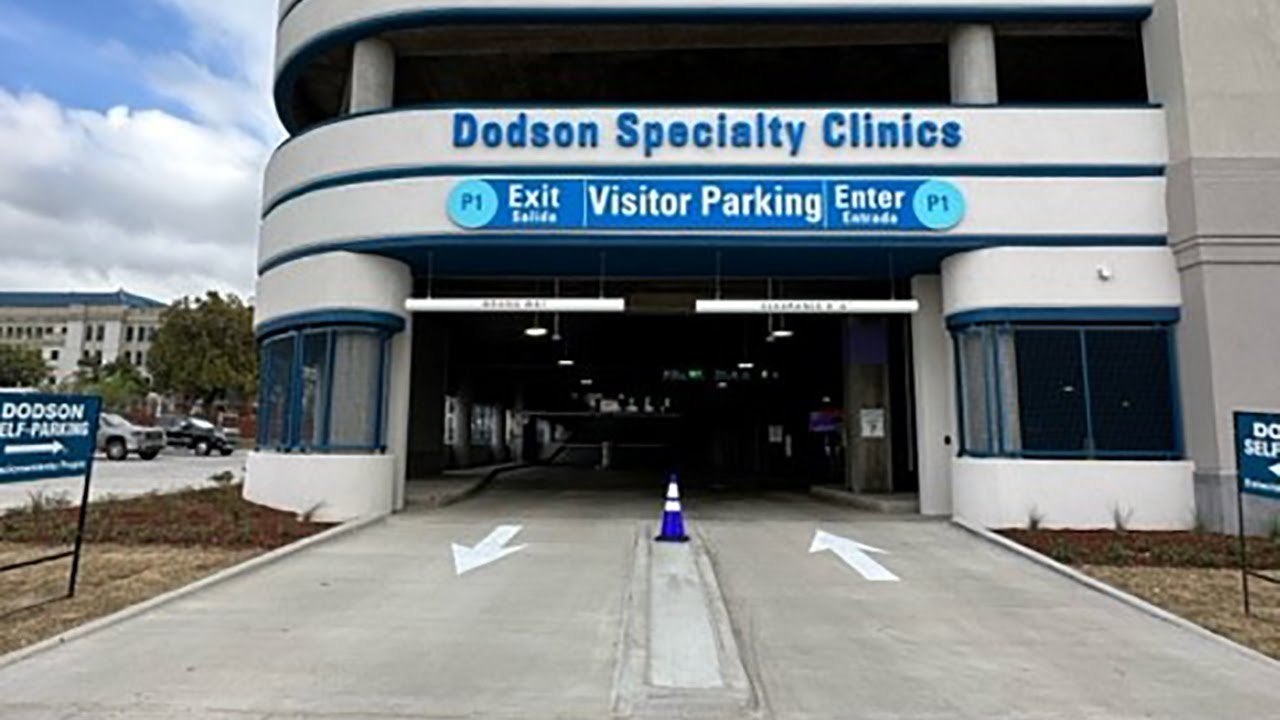 The New Dodson Specialty Clinics P1 Garage | Cook Children's