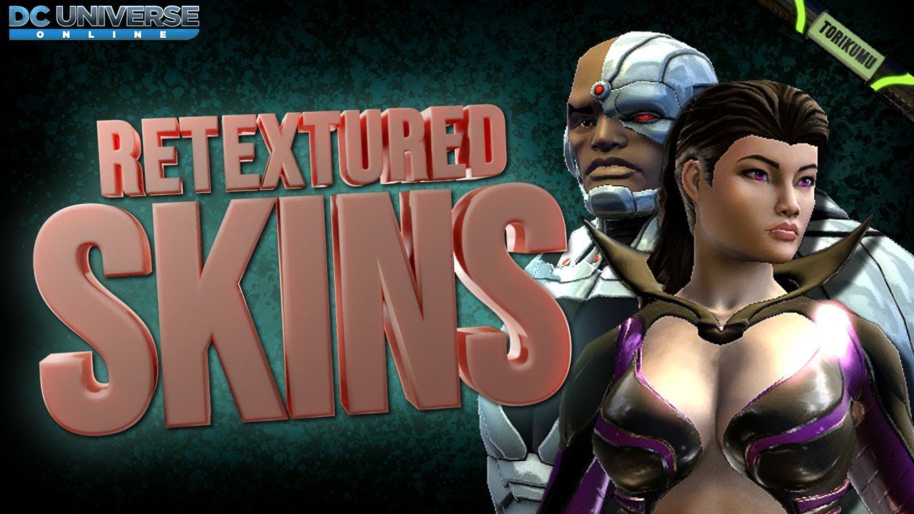 DCUO Game Update 94: Retextured Human Skins