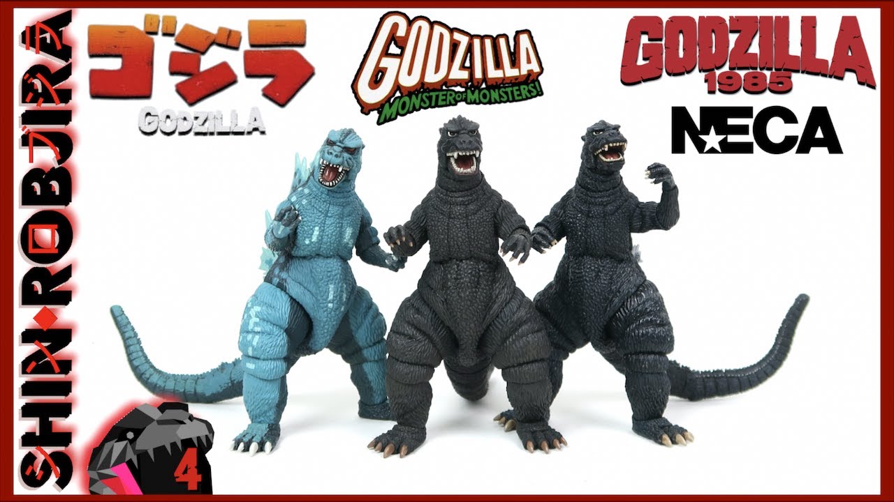 NECA: Godzilla (1985 + Classic Video Game Ver.)  | Triple Review
