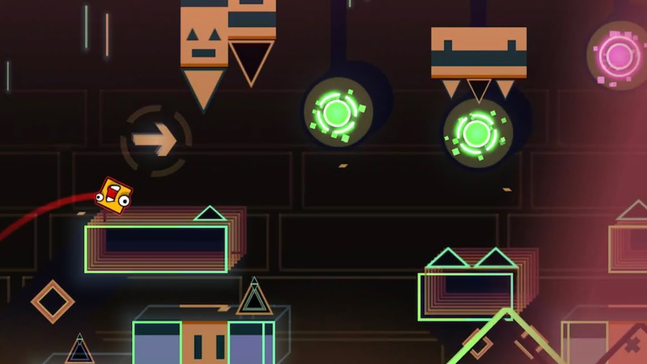 A Very Short and Easy Demon in Geometry Dash!