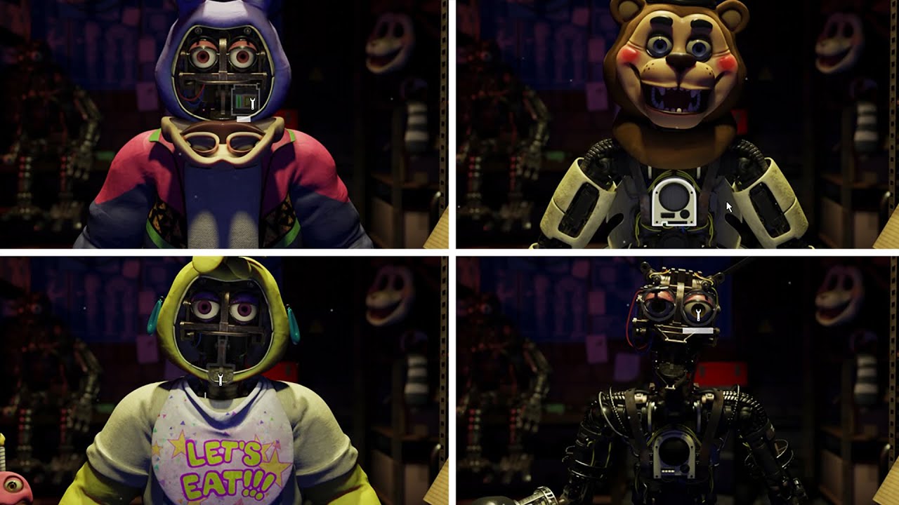FNAF Animatronic Memories All Parts & Service
