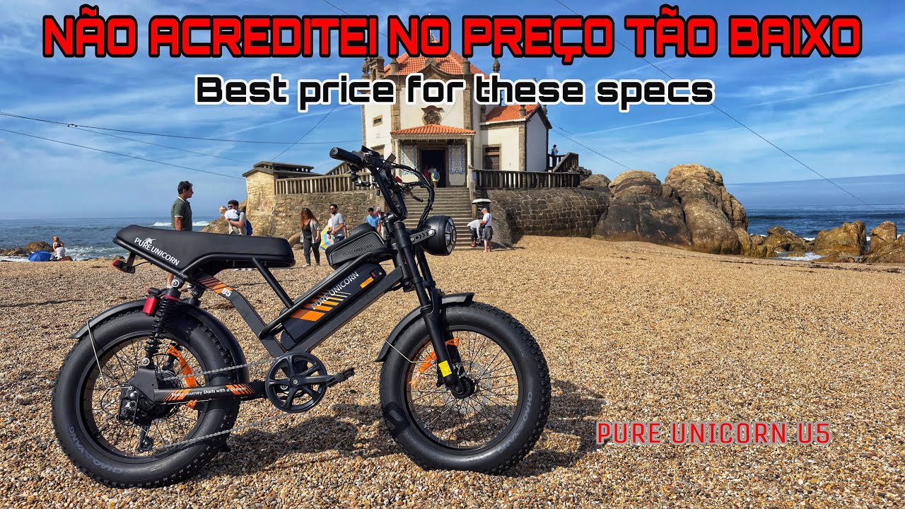 PURE UNICORN U5  EBIKE MELHOR CUSTO BENEFÍCIO DA GAMA