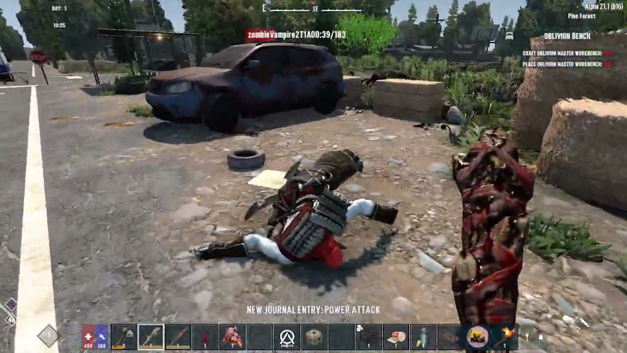 First Look | 7 Days To Die | Age Of Oblivion Mod