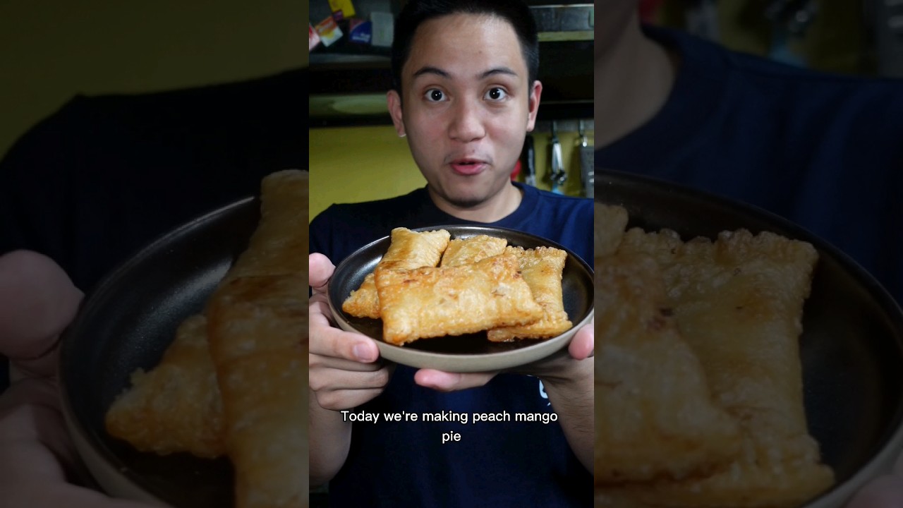 Homemade Jollibee Peach Mango Pie!