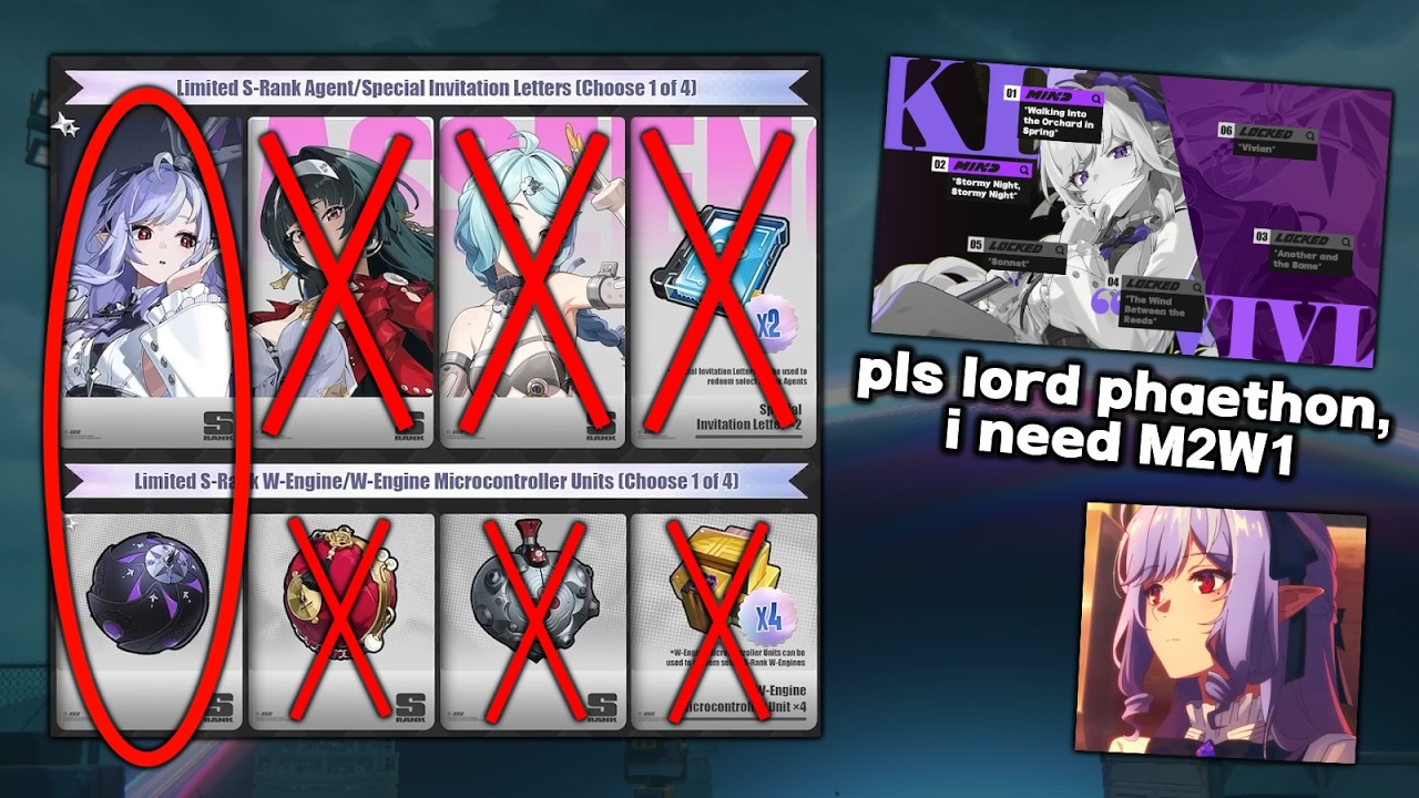 Before choosing Vivian from top-up event in v3.1 (Zenless Zone Zero)