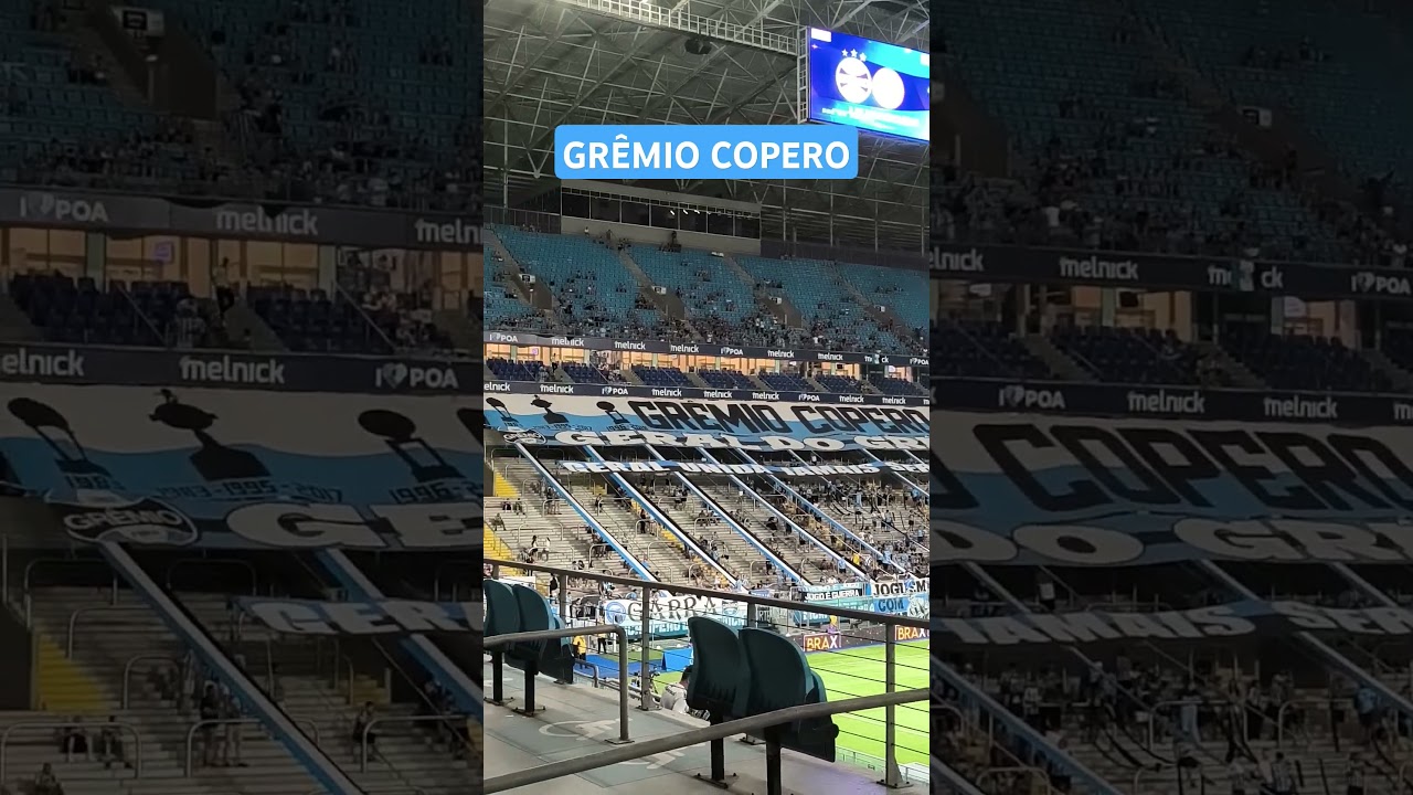 Gr&ecirc;mio COPERO! #gremio #futebol #grenal #shorts