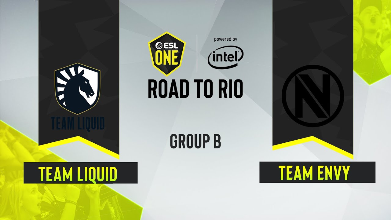 CS:GO - Team Liquid против Team Envy [Nuke] Карта 1 - ESL One: Road to Rio - Группа B - Северная ...