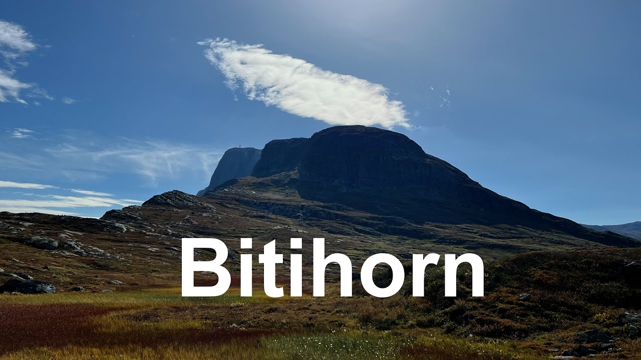 Hiking in Norway  Bitihorn