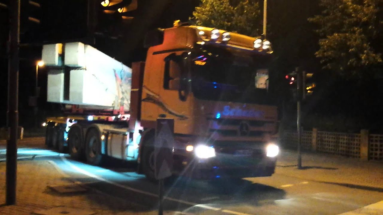SCHEDER - Schwertransport 19.08.2014