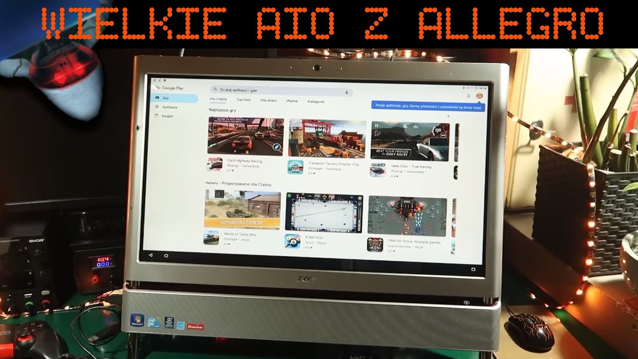 AIO - tym razem fabryczne. Acer Aspire Z5610