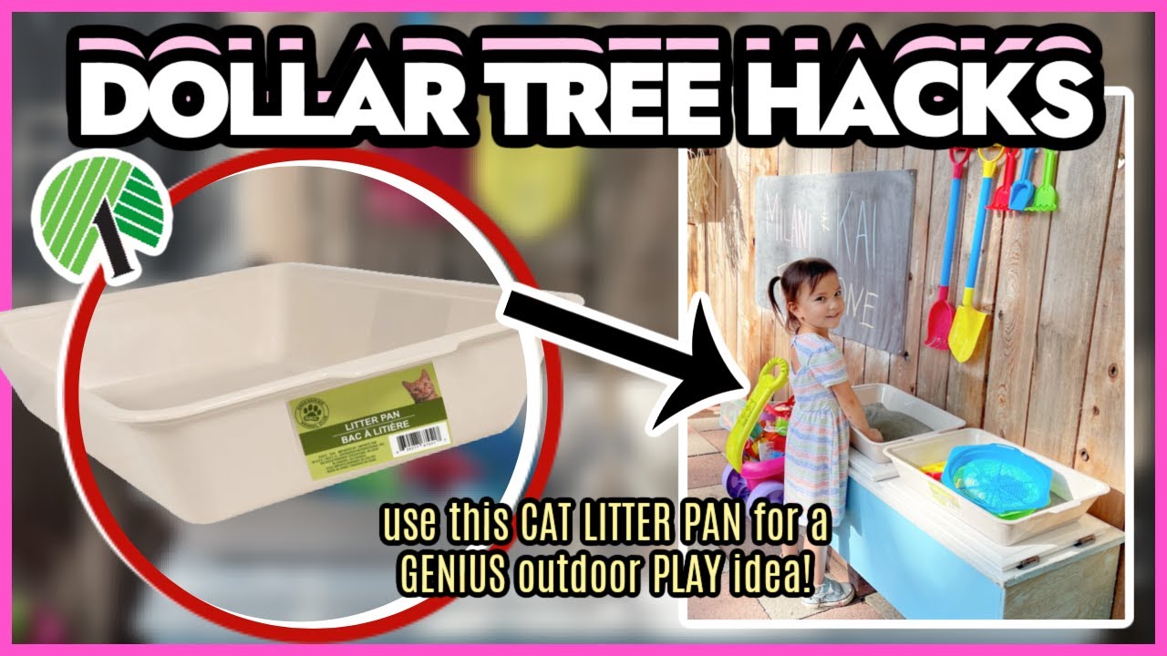 DOLLAR TREE OUTDOOR PLAY HACKS | SUMMER PLAY AREA IDEAS