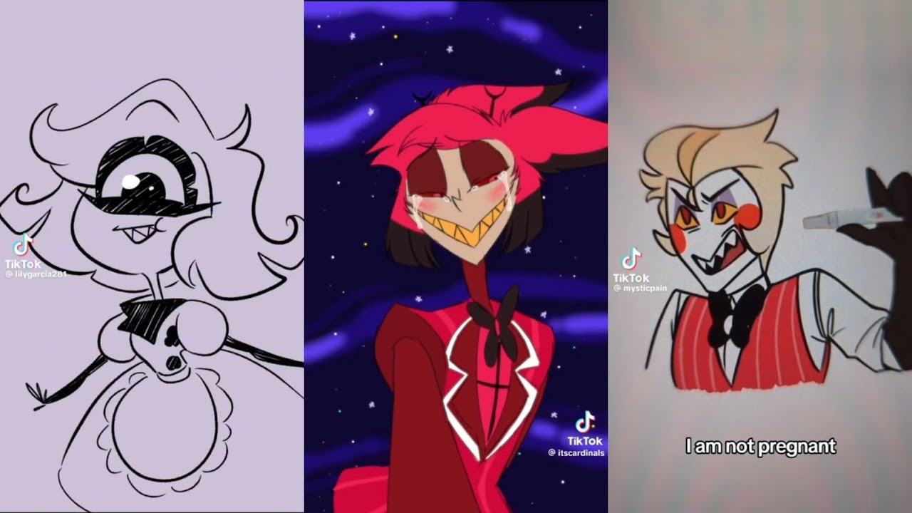 Hazbin & a few Helluva Tiktoks
