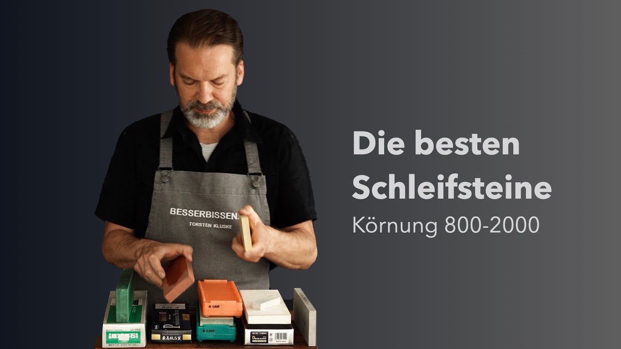 Die besten Schleifsteine / mittlere Körnung 800-2000