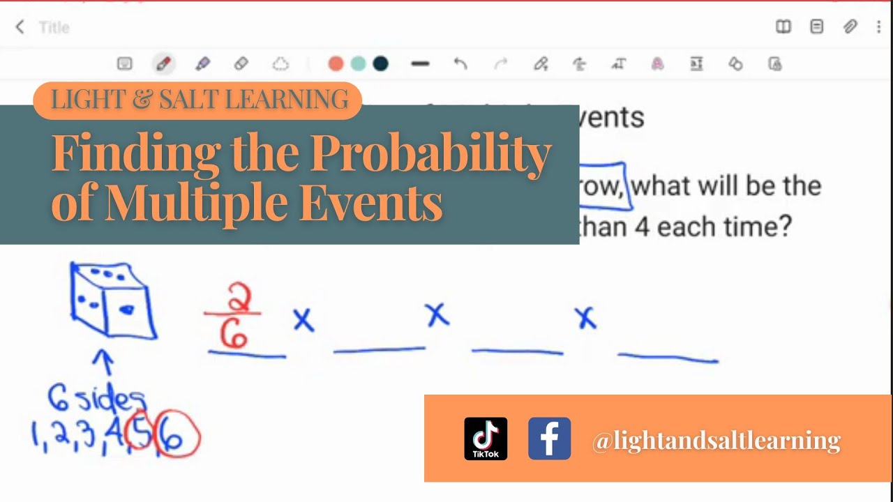 Help! Finding the Probability of Multiple Events