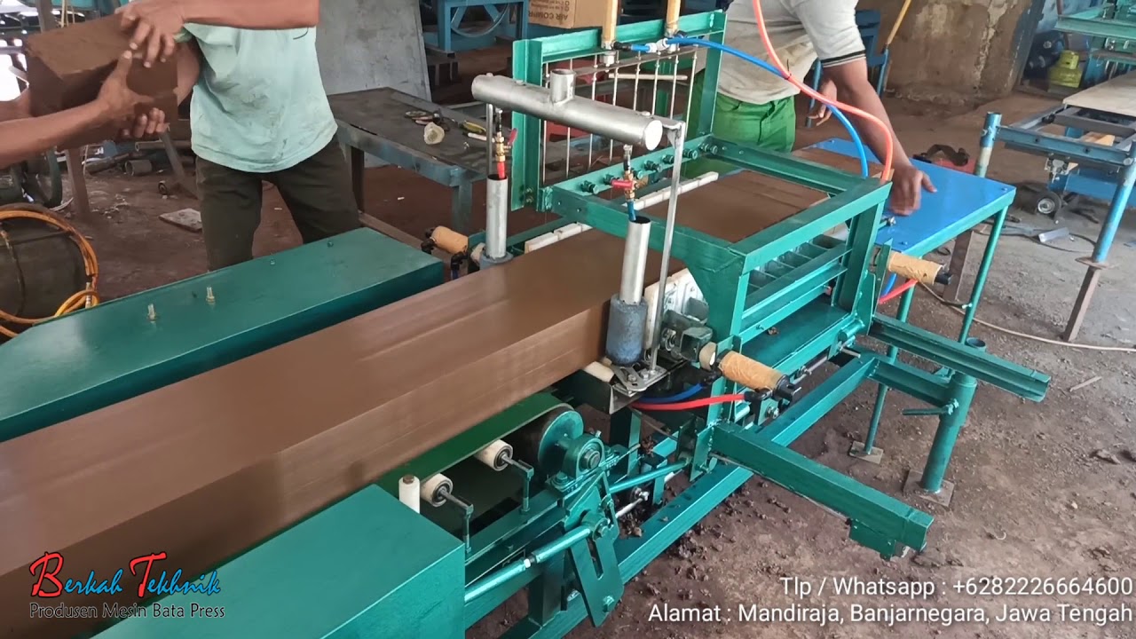 Model Baru Mesin Cetak Bata Merah Full Otomatis Cepat dan Produktif - MH3 Series