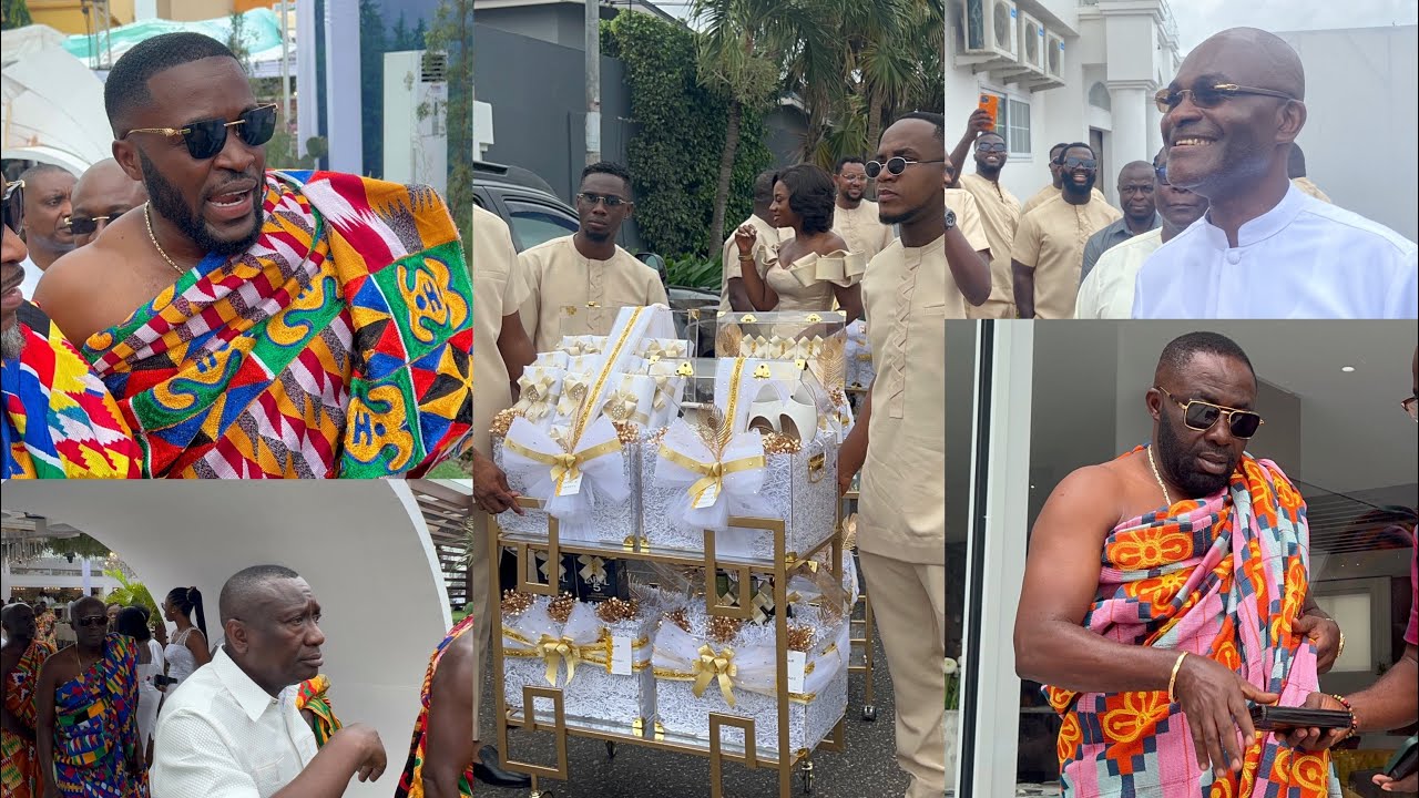 Woow Money Sweet beautiful Traditional Wedding By Dr Ofori Sarpong’s Second Daughter Mandy Ofori❤️